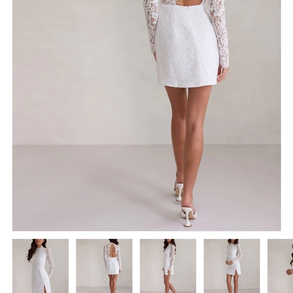 Park & Fifth Henrietta lace mini with key hole back! - Picture 2 of 5